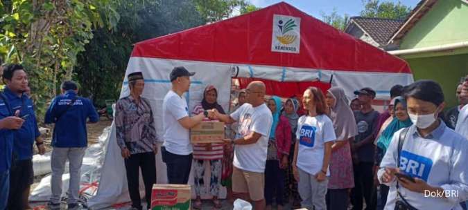 Gerak Cepat, BRI Peduli Salurkan Bantuan Tanggap Bencana Gempa Bantul Yogyakarta