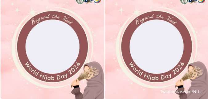 ​15 Twibbon Hari Hijab Sedunia 1 Februari 2024, Yuk Unggah di Sosial Media!