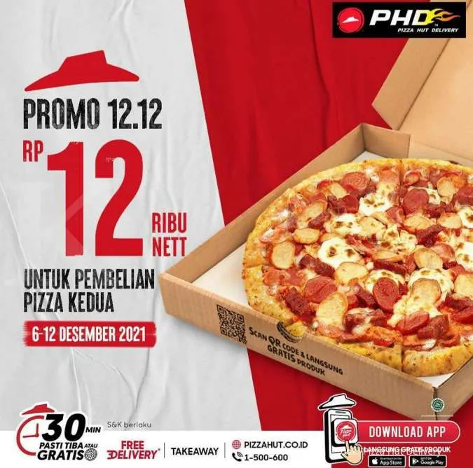 Promo 12.12 Pizza Hut Delivery