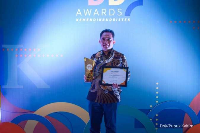 Dukung Penguatan Vokasi, Pupuk Kaltim Raih Penghargaan DUDI Awards 2021