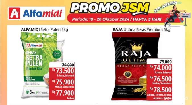 Katalog Promo JSM Alfamidi Terbaru Minggu Ini Periode 18-20 Oktober 2024