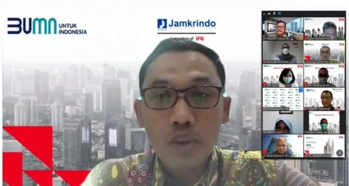 Hingga Juni 2021, Jamkrindo jamin kredit UMKM sebesar Rp 475 triliun