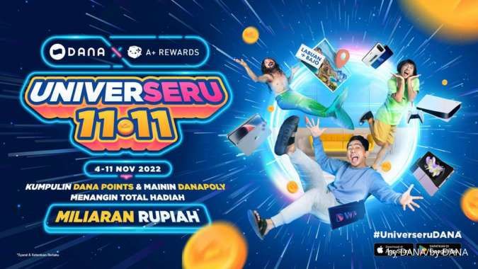 Jelang 11.11, DANA Hadirkan Program Seru. Apa Saja?