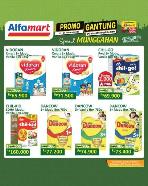 Promo Alfamart Gantung Spesial Munggahan Periode 21-27 Februari 2025