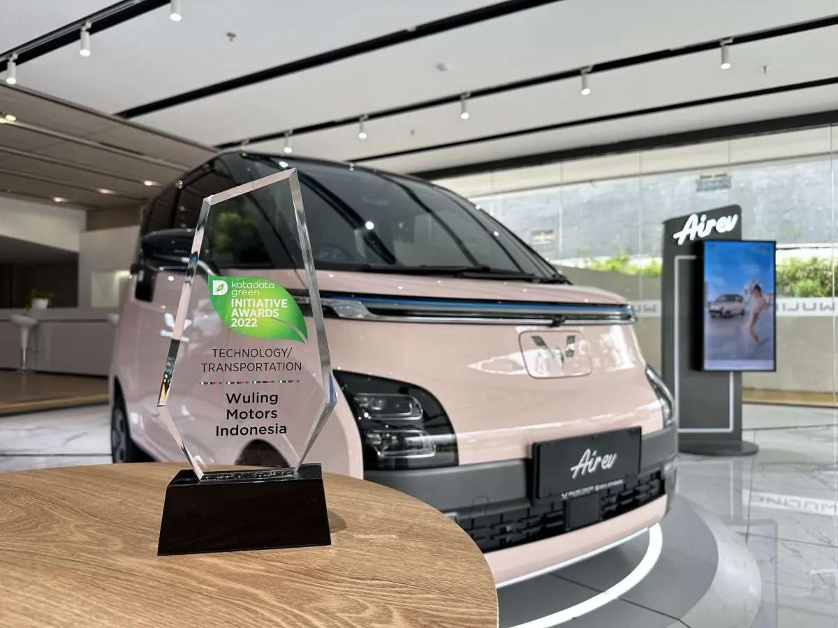 Kendaraan Listrik Wuling Air ev, Meraih Penghargaan Katadata Green Initiative Awards