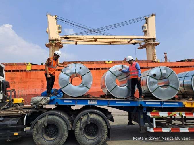 AM/NS Indonesia Ekspor 10.000 Ton Baja ke AS Senilai US$ 10 Juta