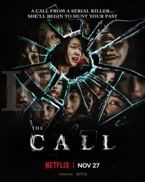 Poster The Call, film Netflix terbaru Park Shin Hye tentang cerita pembunuh berantai.