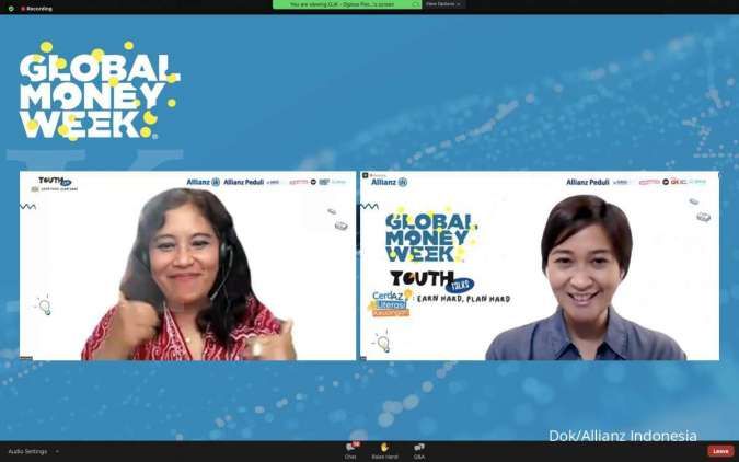 Allianz Indonesia Dukung Remaja Jadi Entrepreneur dalam Rangkaian Kegiatan Global Money Week 2021