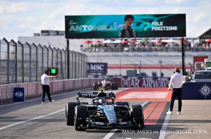 Kimi Antonelli Menang di GP AS, Gelar Juara Dunia F1 Tinggal Butuh 2 Poin