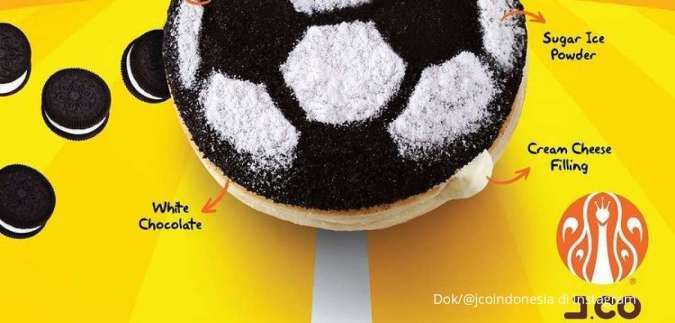 Promo J.CO Terbaru di November 2022, Cheezoreo Donut Jelang Piala Dunia 2022