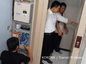 Gedung bertingkat bermunculan, jasa perawatan lift makin laris