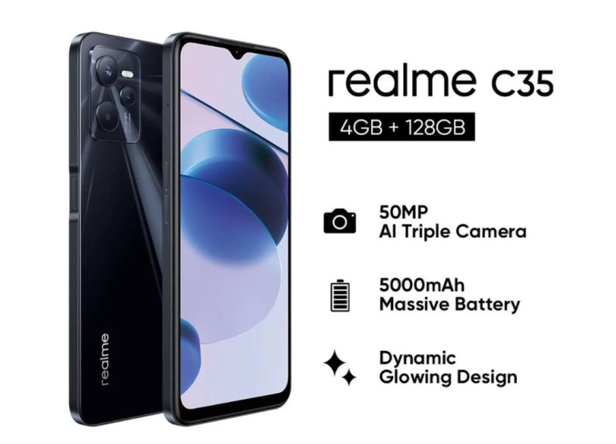 Harga HP Realme C35 Semua Varian per Oktober 2022 dan Spesifikasinya