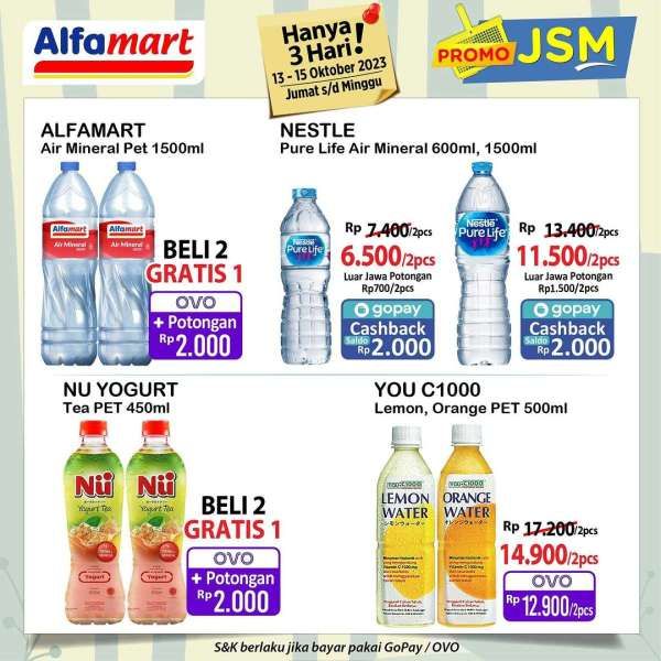 Katalog Promo JSM Alfamart Terbaru 13-15 Oktober 2023