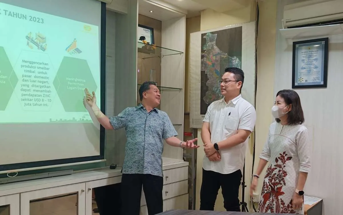 Giat Wujudkan Komitmen Program Hilirasi, ZINC Siap Tambah Devisa bagi Indonesia