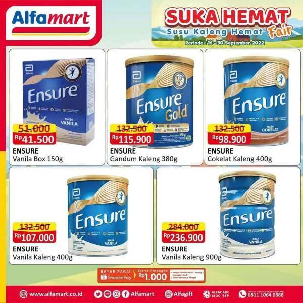 Promo Alfamart Milk Fair Periode 16-30 September 2022