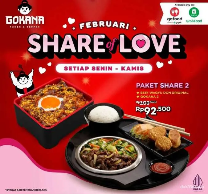 Gokana Paket Share of Love 2