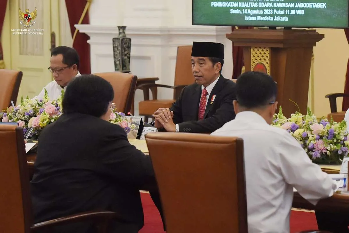 Kualitas Udara di Jabodetabek Buruk Sepekan Ini, Jokowi Beri 4 Arahan