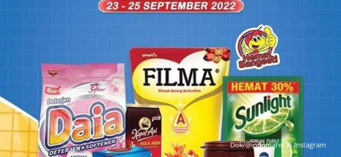 Promo JSM Indomaret 23-25 September 2022, Potongan Harga di Akhir Pekan