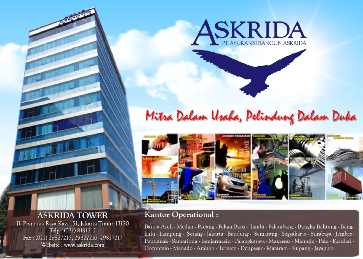 Asuransi Askrida membuka lowongan sebagai Direksi
