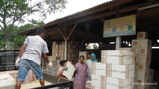 Pasar bisnis keramik mulai membaik