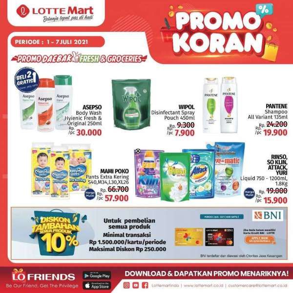 Promo Lotte Mart 1-7 Juli 2021 