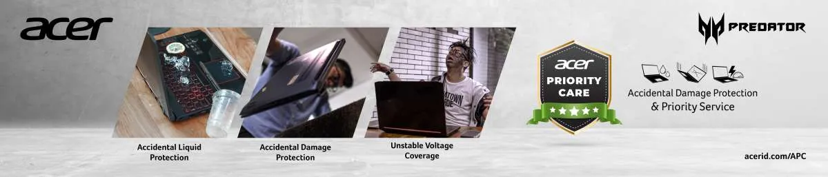 Bebas Khawatir Kerusakan, Layanan Premium Acer Priority Care Beri Ketenangan Gamer
