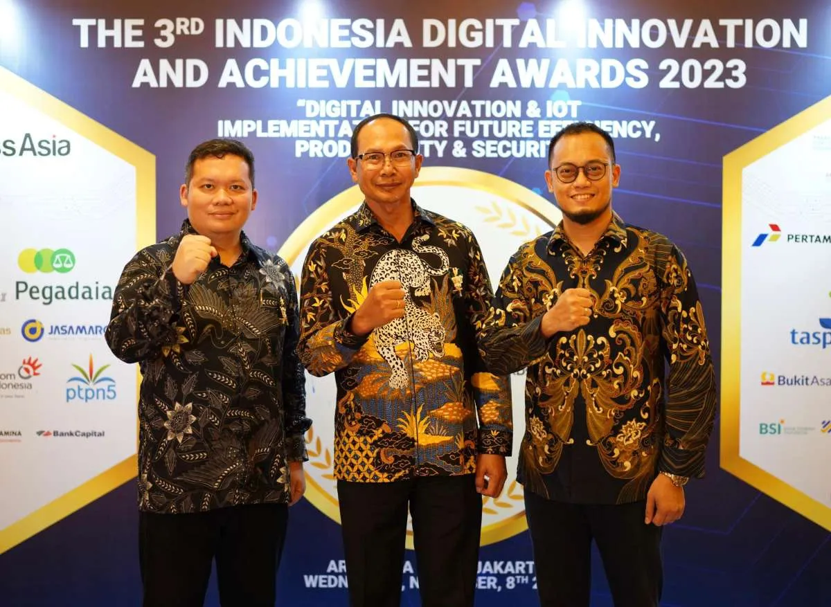 Terapkan Tranformasi Digital, PTK Raih Tiga Penghargaan di Ajang IDIA 2023