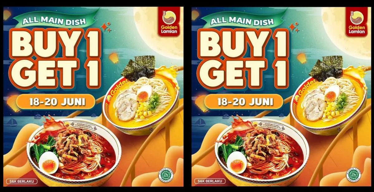 Bosan Makan Daging Kambing? Ada Promo Buy 1 Get 1 Dari Golden Lamian 