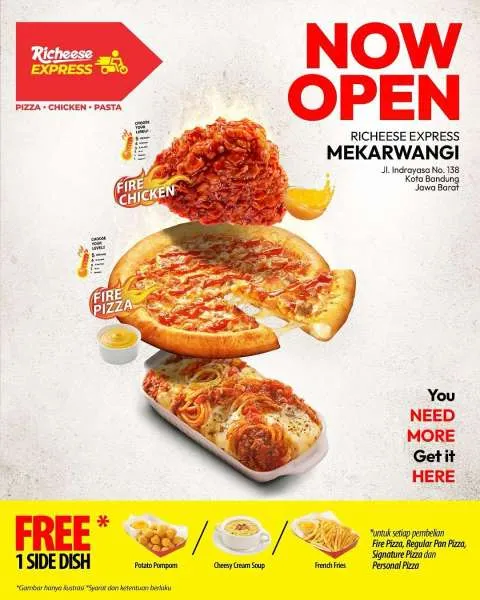 Promo Richeese Factory Opening Bandung