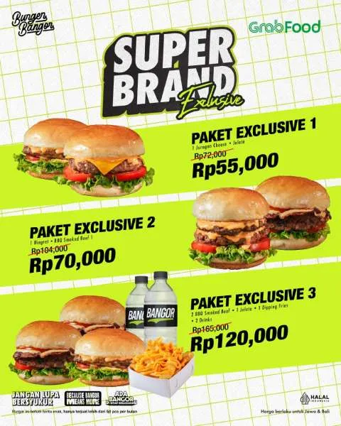 Promo Burger Bangor Super Brand