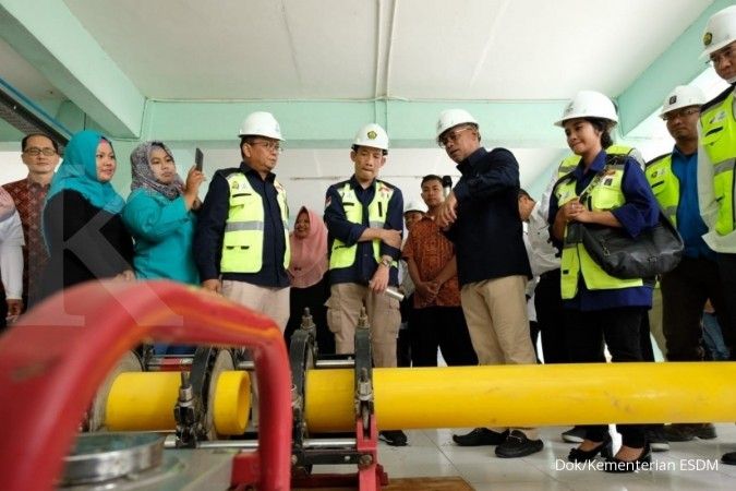 Perusahaan Gas Negara (PGAS) akan bangun 4.695 jaringan gas di Tarakan