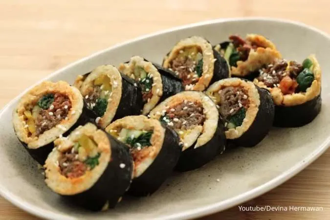 Resep Oat Beef Bulgogi Kimbap