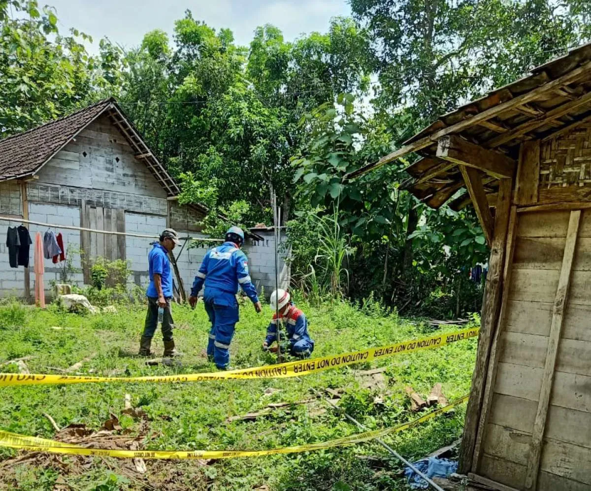 Pertamina EP bantu tangani semburan gas di sumur air warga Ngaho Blora