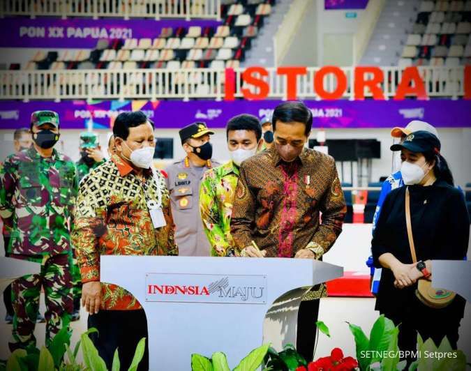 Jokowi resmikan tujuh arena PON XX Papua