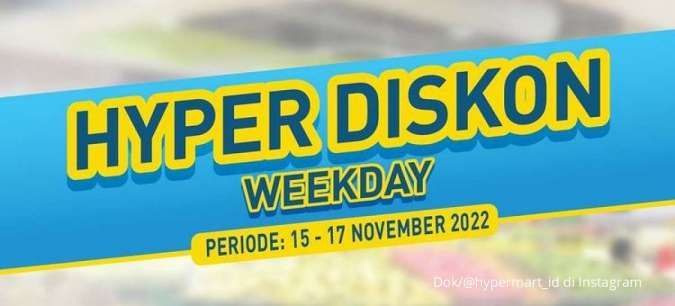 Promo Hypermart 15-17 November 2022, Lebih Murah Bayar Pakai Gopay