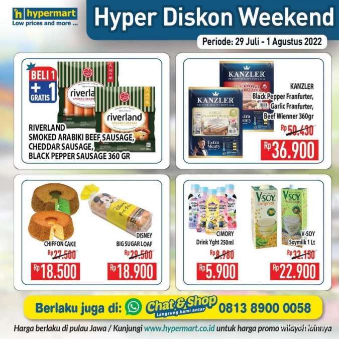 Promo JSM Hypermart Hyper Diskon Weekend Terbaru 29 Juli-1 Agustus 2022
