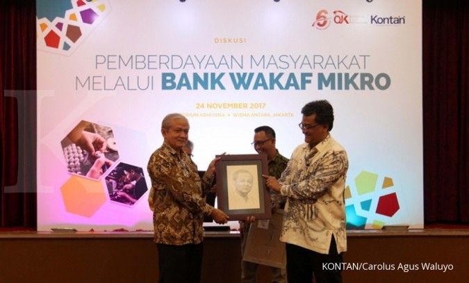 OJK sudah mendirikan 20 Bank Wakaf Mikro​