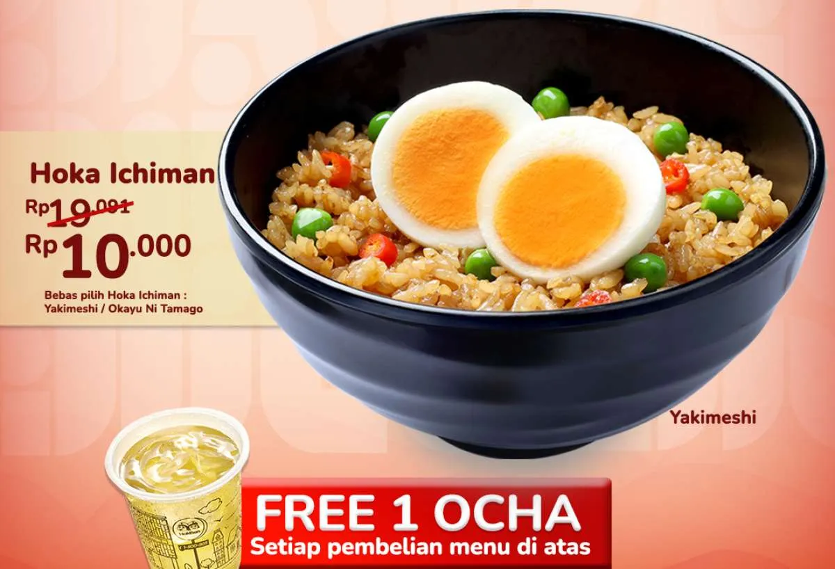 Promo HokBen Hematnya Kebangetan November 2025, Makan Enak Mulai Rp 10.000 Saja