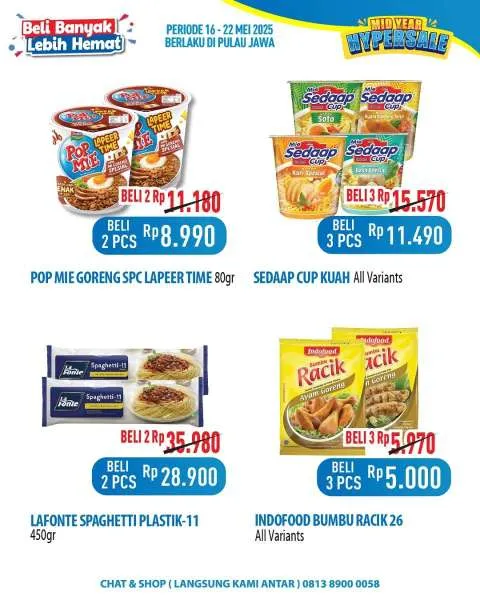 Promo Hypermart Beli Banyak Lebih Hemat Periode 16-22 Mei 2025