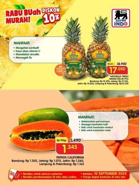 Promo Superindo Rabu 10 September 2025