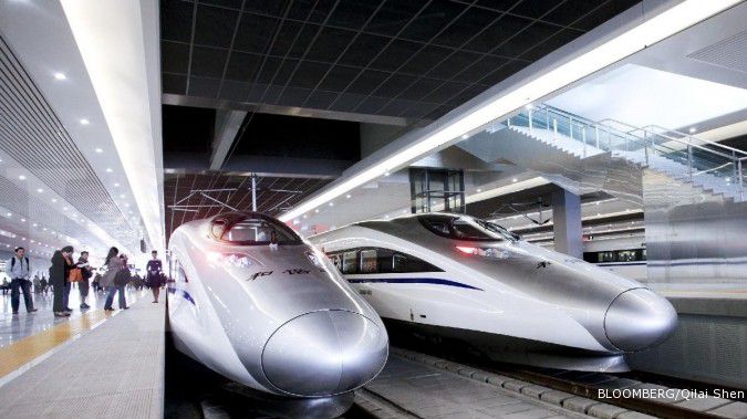 China bidik proyek kereta super Amerika