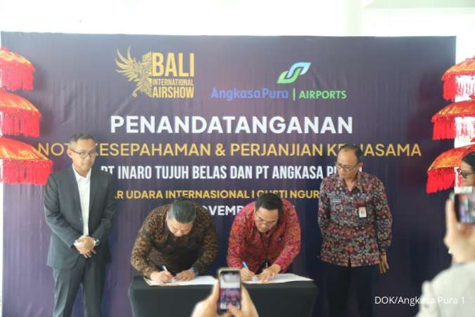 Penyelenggara Bali International Airshow & AP I Menandatangani Perjanjian Kerjasama