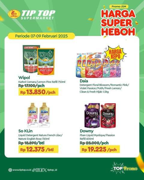 Promo JSM Tip Top 7-9 Februari 2025