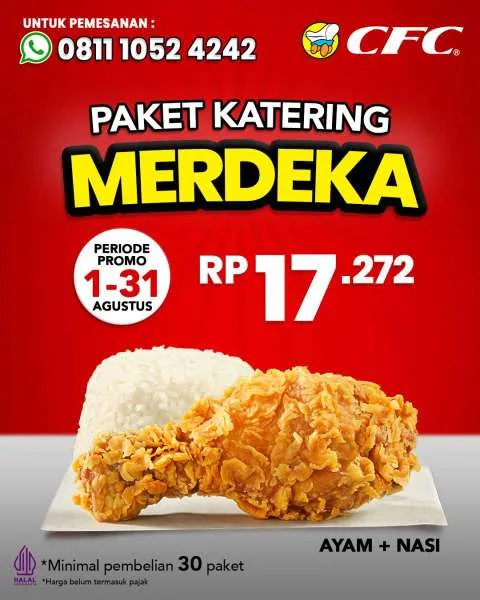 Promo CFC Paket Katering Merdeka