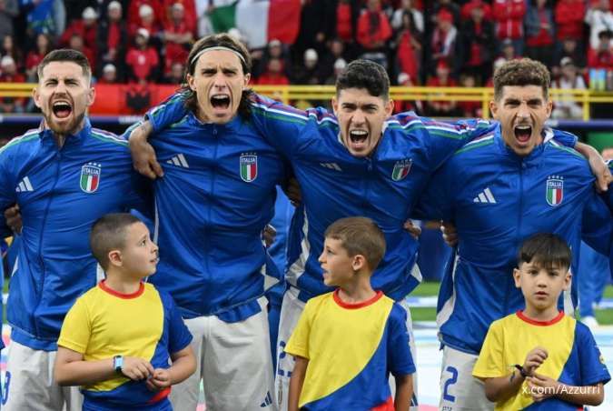 Prediksi Line Up Italia di Laga Swiss vs Italia, EURO 2024 Sabtu (29/6)