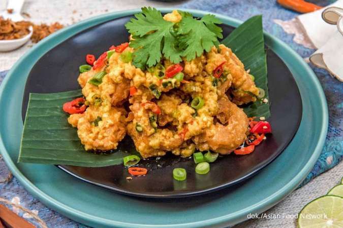 Resep Cumi Tepung Saus Salted Egg, Kreasi Makan Enak Tanpa Harus Nguras Dompet