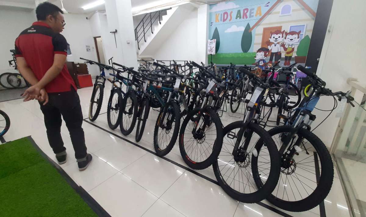 Belum Ada Pergerakan Tren Bersepeda, Penjulan Sepeda Masih Lesu