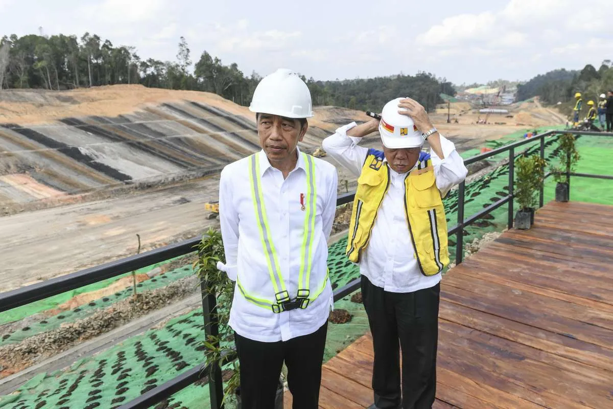Jokowi: Progres Pengerjaan Jalan Tol IKN Telah Mencapai Hampir 55%