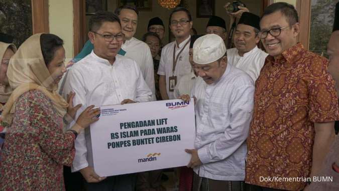 3 BUMN Sinergi Bangun Sarana Air Bersih di Ponpes Buntet