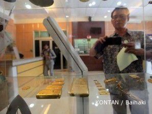 Harga emas dunia rekor, penjualan logam mulia Antam terdongkrak 25%